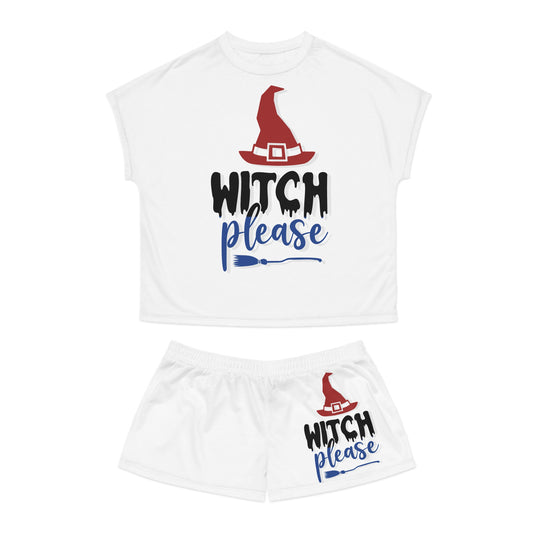 Women's witchy Short Pajama Set (AOP)