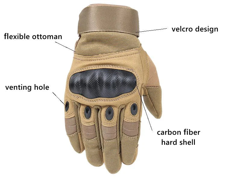 Tactical Motorcycle Motocross Full Finger Gloves